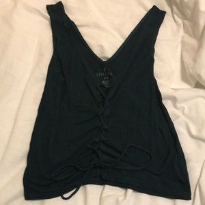 American eagle soft and sexy lace front crop